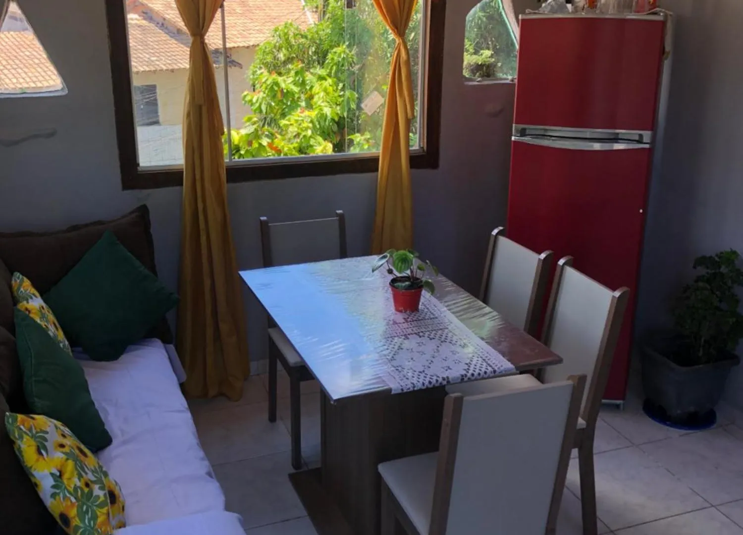 Апартаменты Casa Privativa Aconchegante Em Arraial D'Ajuda - 1 Quarto Com 2 Camas, Cozinha E Banheiro Порту-Сегуру Бразилия